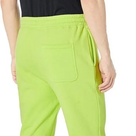 LRG Lifted Research Group Mens Neon Green '47 Jogger Sweatpants New 2XL - Picture 5 of 10